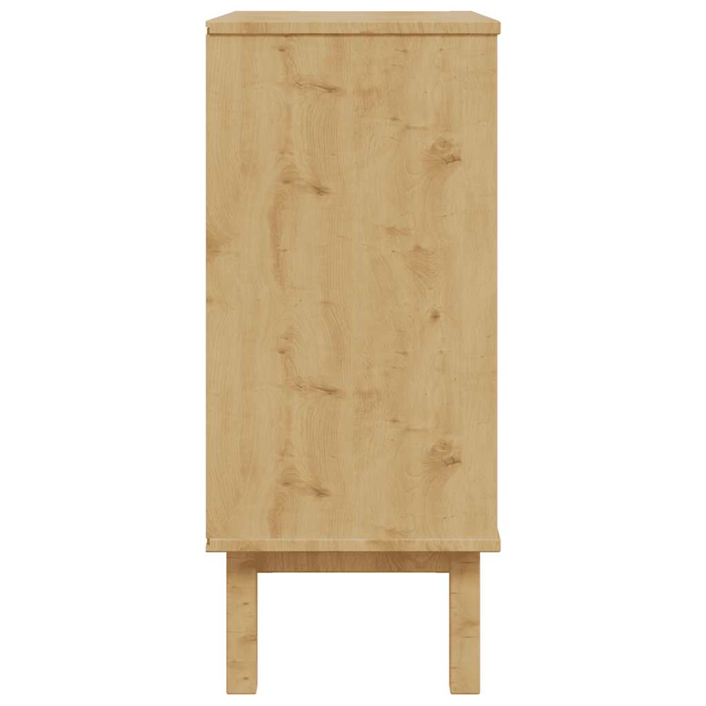 Commode OTTA 76,5x39,5x90 cm Bois de pin massif - Imagem 7