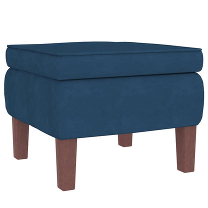Fauteuil à bascule à oreilles en velours  bois massif - Imagem 9