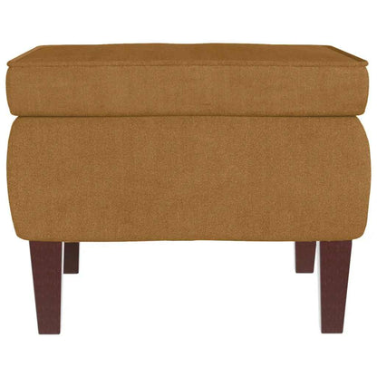 Fauteuil à bascule à oreilles - Hévéa massif - Velours bleu - Sensuri Maison