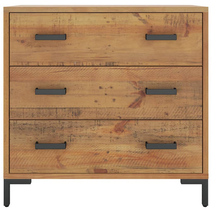 Commode 75x35x70 cm Bois de pin massif - Imagem 3