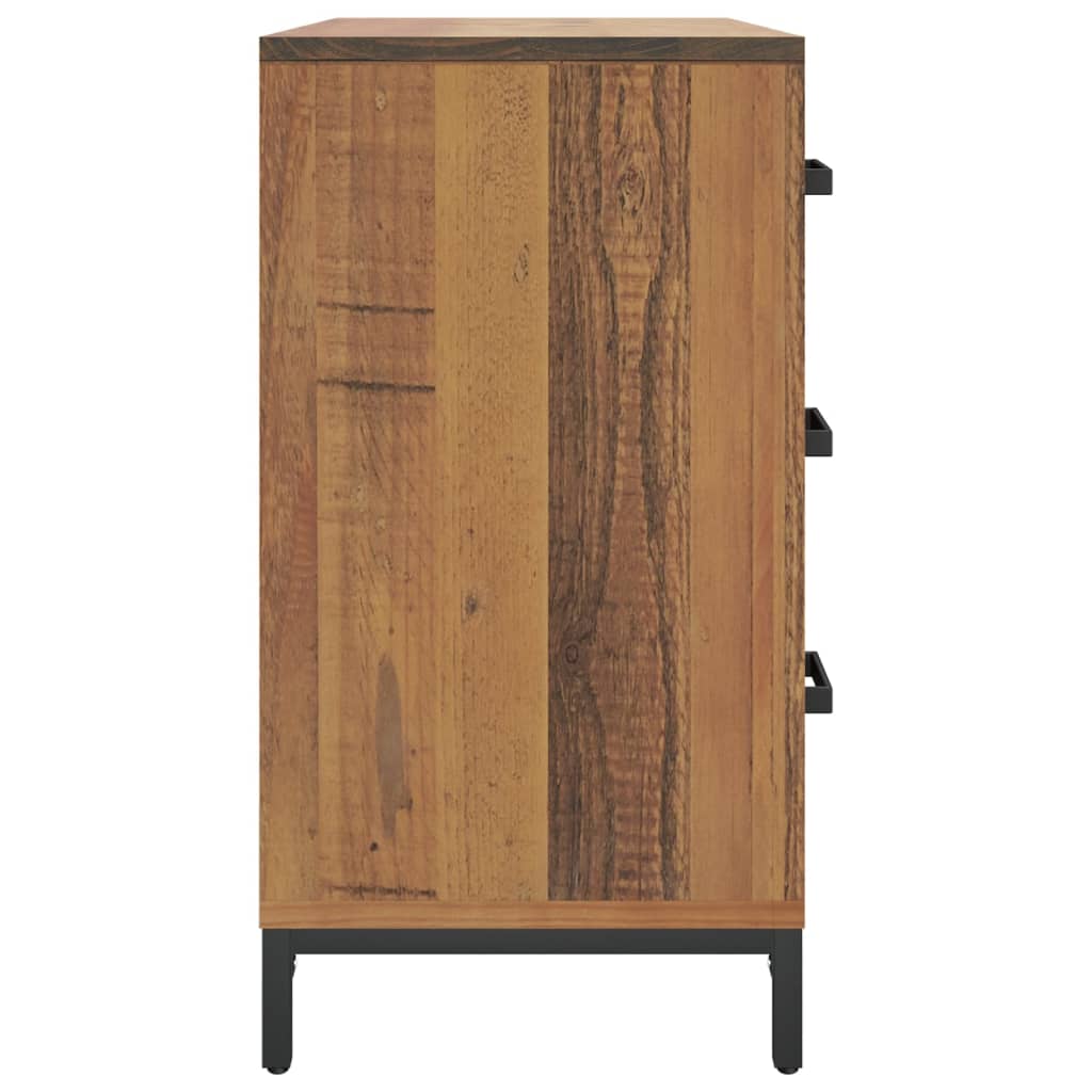 Commode 75x35x70 cm Bois de pin massif - Imagem 5