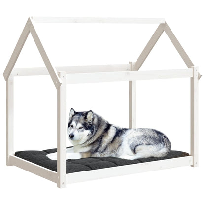 Lit pour chien  111x80x100 cm Bois de pin solide - Imagem 4