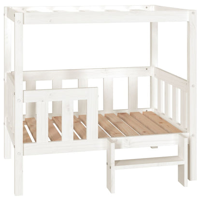 Lit pour chien  105,5x83,5x100 cm Bois de pin solide - Imagem 10