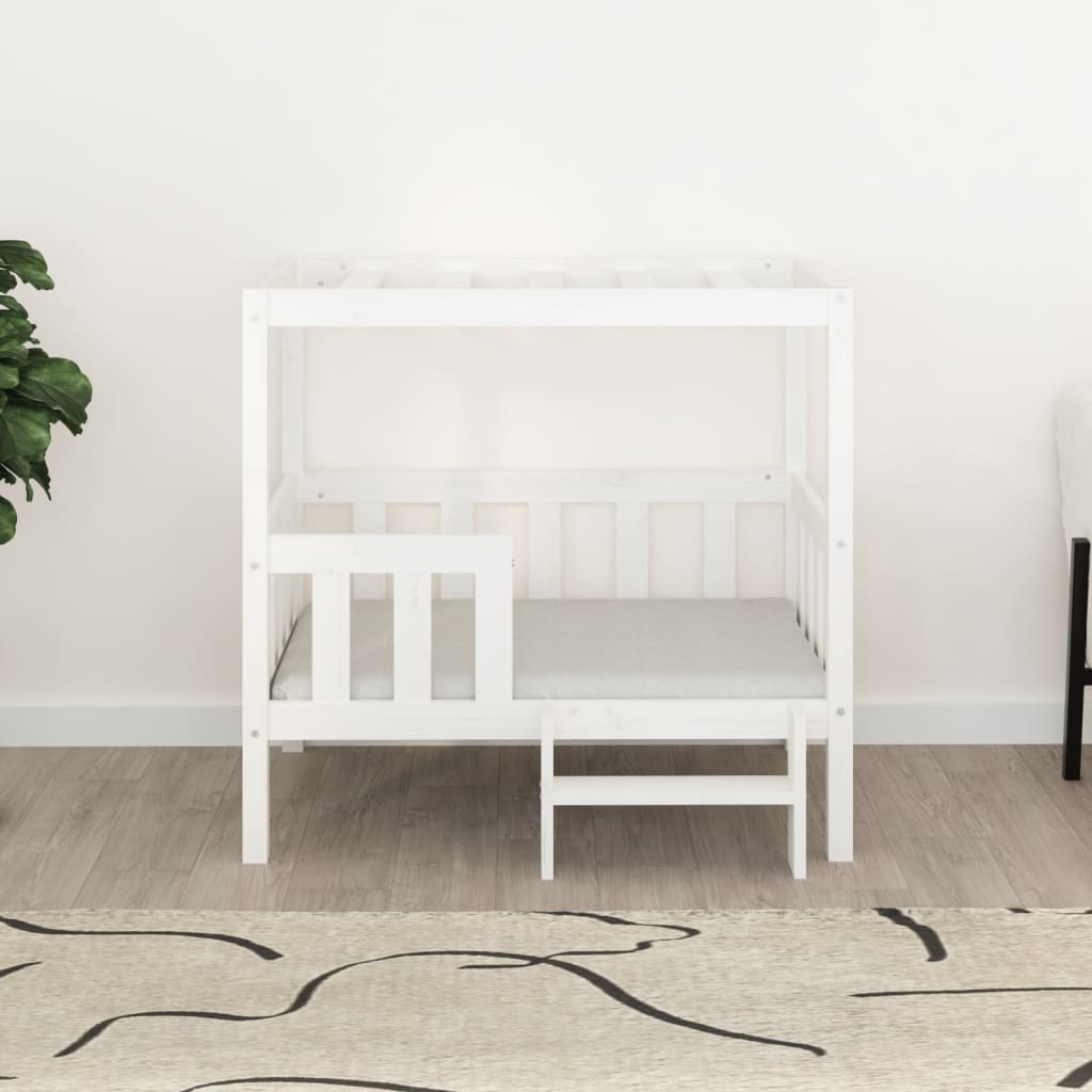 Lit pour chien  105,5x83,5x100 cm Bois de pin solide - Imagem 11