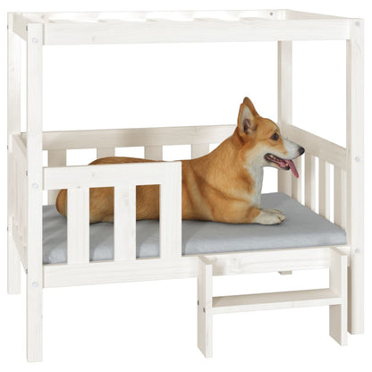 Lit pour chien  105,5x83,5x100 cm Bois de pin solide - Imagem 12