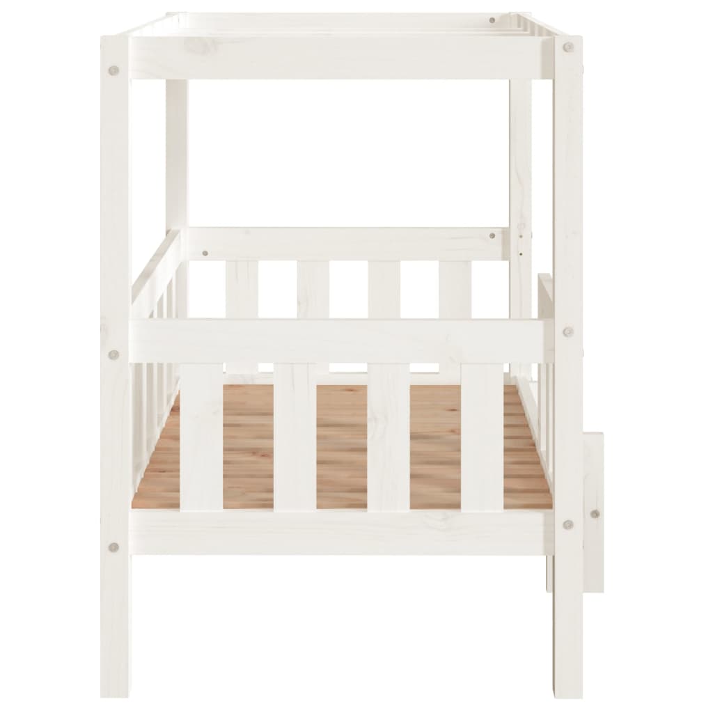 Lit pour chien  105,5x83,5x100 cm Bois de pin solide - Imagem 14