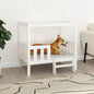 Lit pour chien  105,5x83,5x100 cm Bois de pin solide - Imagem 9