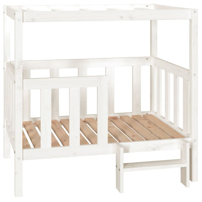 Lit pour chien  105,5x83,5x100 cm Bois de pin solide - Imagem 2
