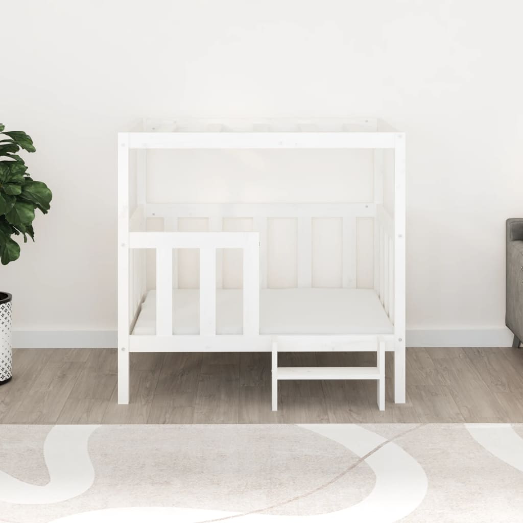 Lit pour chien  105,5x83,5x100 cm Bois de pin solide - Imagem 3