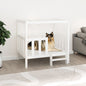 Lit pour chien  105,5x83,5x100 cm Bois de pin solide - Imagem 1