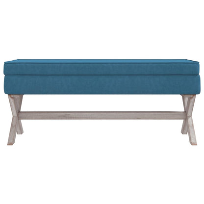 Tabouret de rangement  110x45x49 cm Velours - Imagem 3
