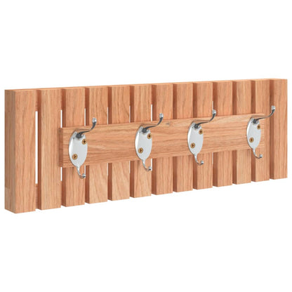 Cintre mural 42x8,5x14 cm Bois massif de noyer - Imagem 2