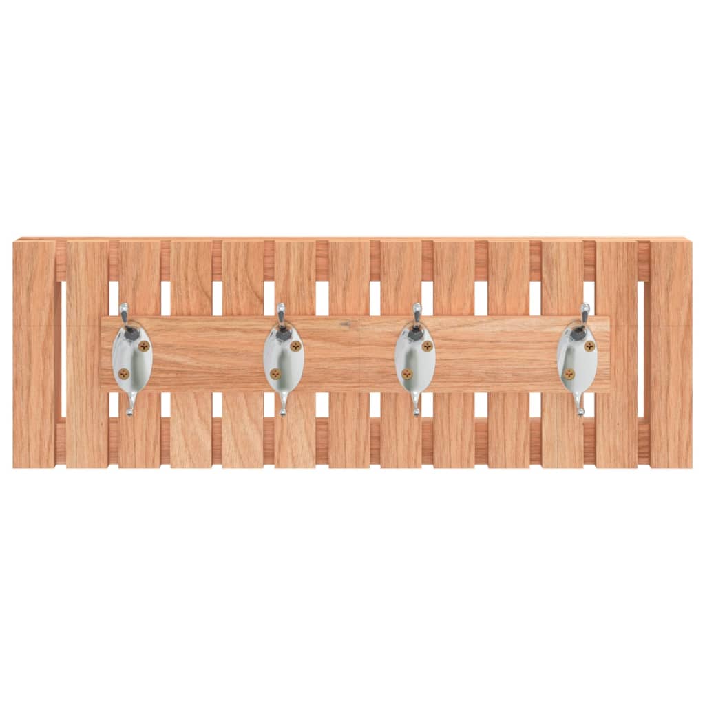 Cintre mural 42x8,5x14 cm Bois massif de noyer - Imagem 3