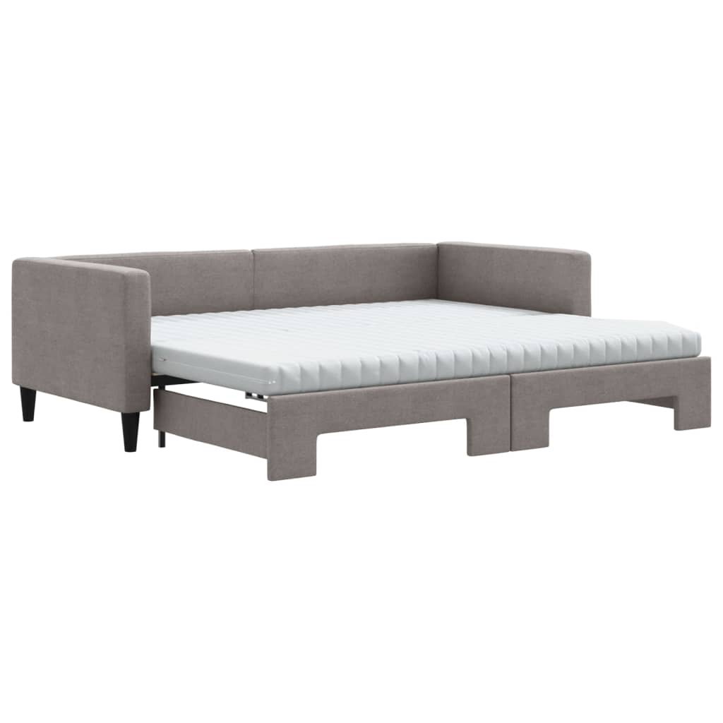 Daybed with trundle and mattresses - 80x200 cm - Sensuri Maison