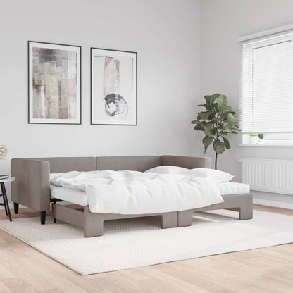 Daybed with trundle and mattresses - 80x200 cm - Sensuri Maison