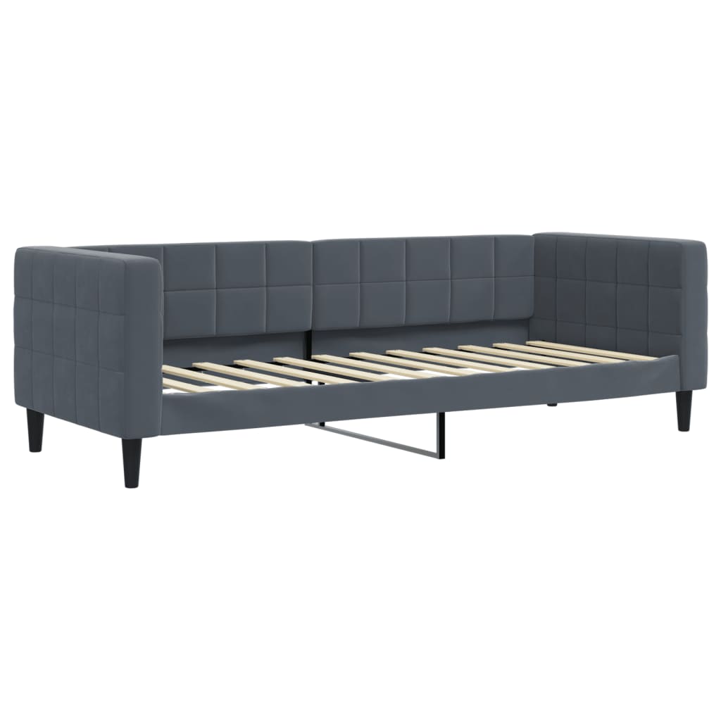 Lit de jour avec lit gigogne et matelas - 80x200 cm - Sensuri Maison