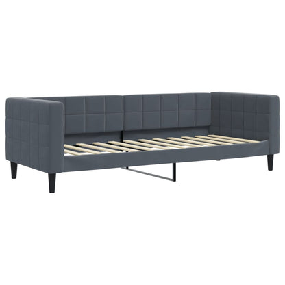 Lit de jour avec lit gigogne et matelas - 80x200 cm - Sensuri Maison