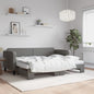 Lit de jour avec gigogne et matelas - 100x200 cm - Sensuri Maison