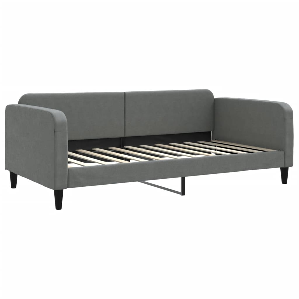 Lit de jour avec gigogne et matelas  100x200 cm tissu - Imagem 16