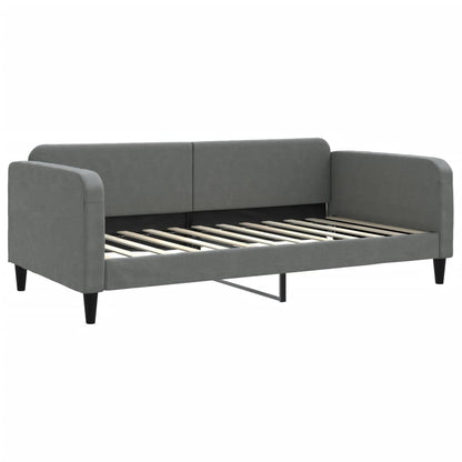 Lit de jour avec gigogne et matelas  100x200 cm tissu - Imagem 16