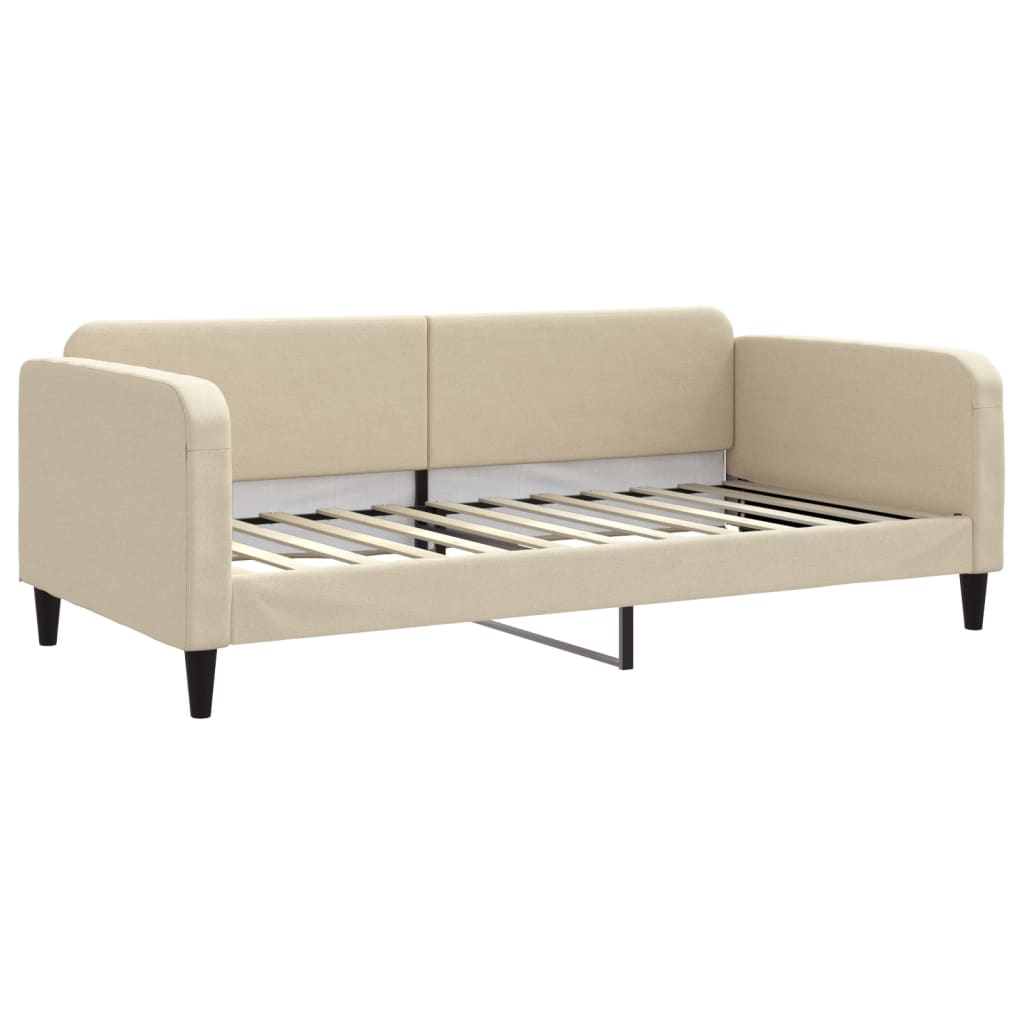 Lit de jour avec gigogne et matelas  100x200 cm tissu - Imagem 4