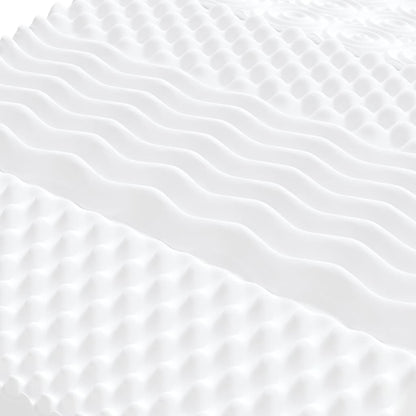 Lit de jour avec lit gigogne et matelas - 80x200 cm - Sensuri Maison