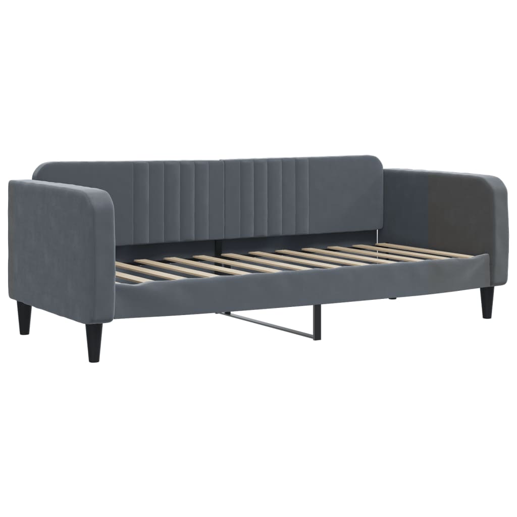 Lit de jour avec lit gigogne et matelas - 80x200 cm - Sensuri Maison