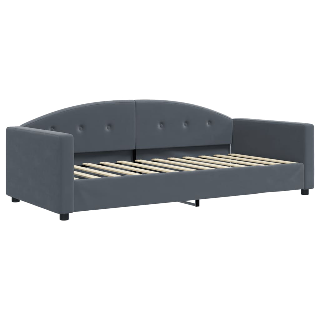 Lit de jour avec lit gigogne et matelas - 80x200 cm -Sensuri Maison