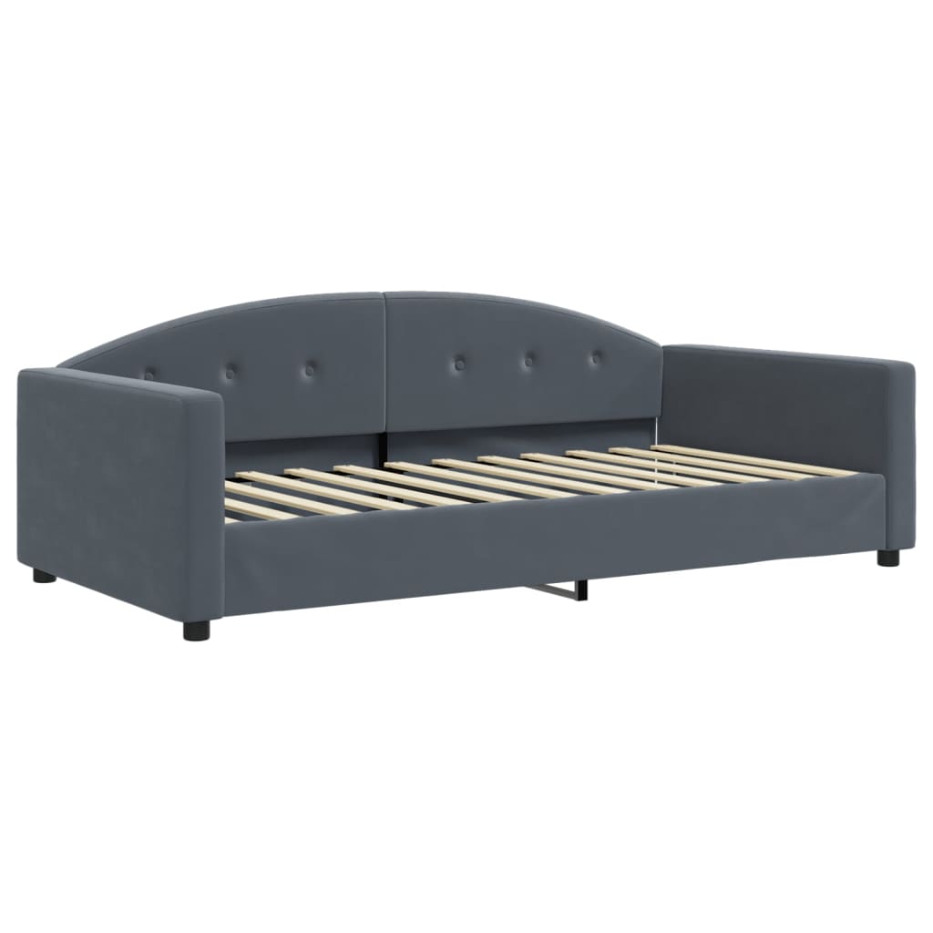 Lit de jour avec lit gigogne et matelas - 80x200 cm -Sensuri Maison