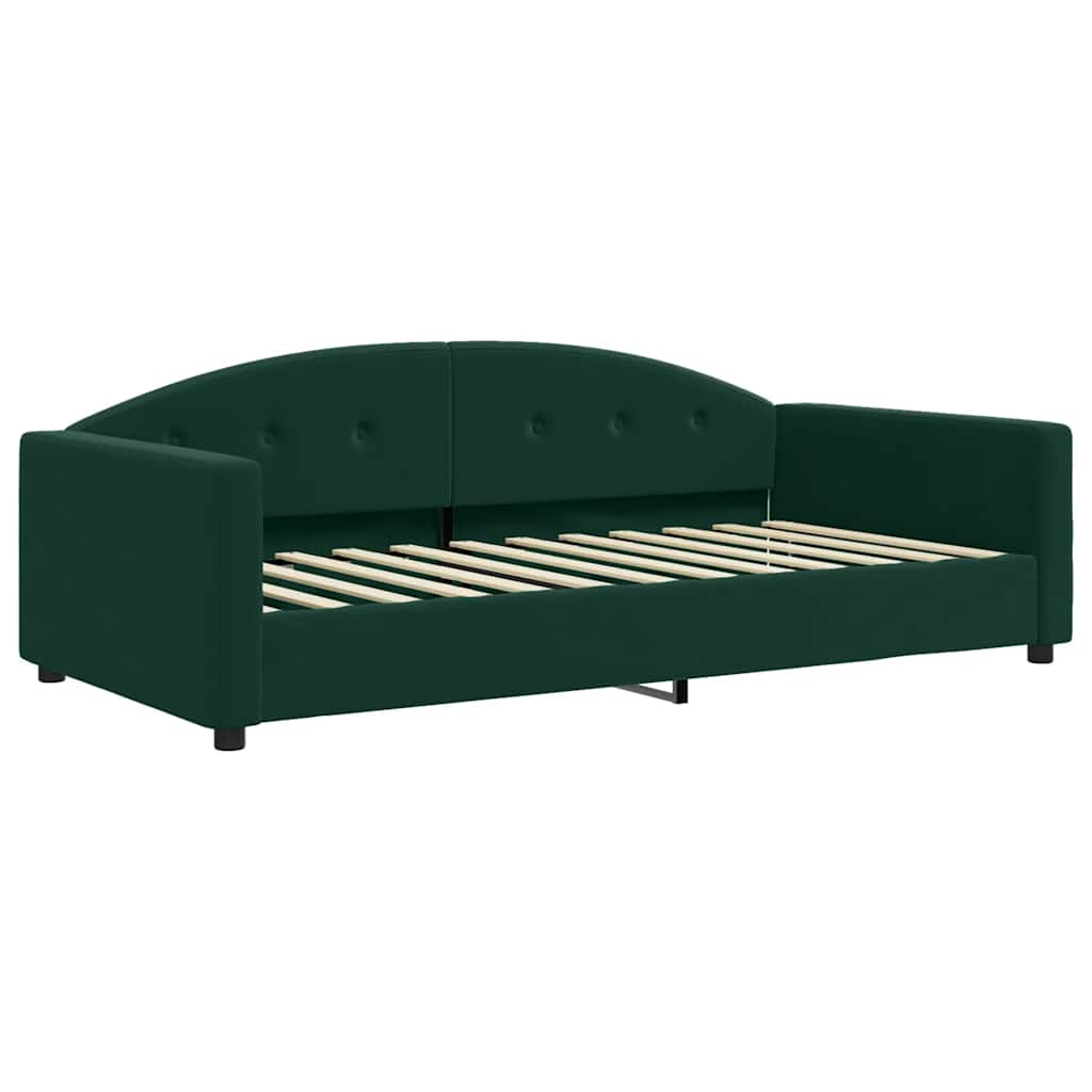 Lit de jour avec lit gigogne et matelas - 80x200 cm -Sensuri Maison