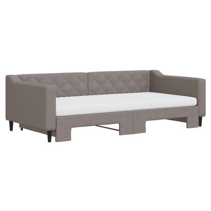 Lit de jour avec gigogne et matelas  80x200 cm tissu - Imagem 15