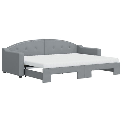 Daybed with trundle and mattresses - 80x200 cm - Sensuri Maison