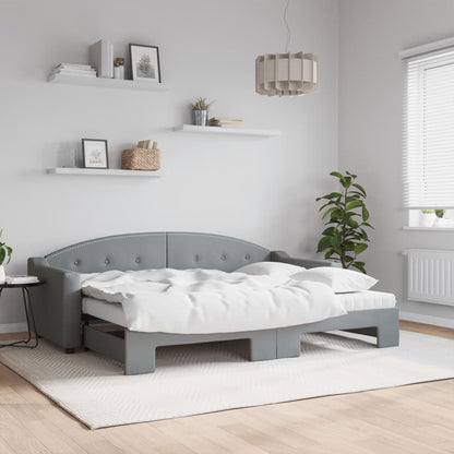 Daybed with trundle and mattresses - 80x200 cm - Sensuri Maison