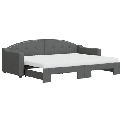 Daybed with trundle and mattresses - 80x200 cm - Sensuri Maison