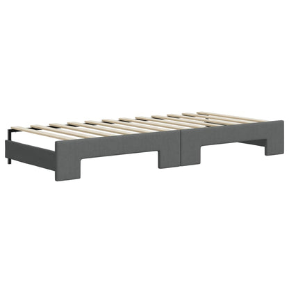 Daybed with trundle and mattresses - 80x200 cm - Sensuri Maison