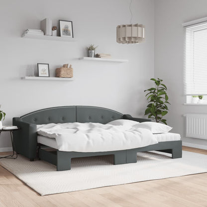 Daybed with trundle and mattresses - 80x200 cm - Sensuri Maison
