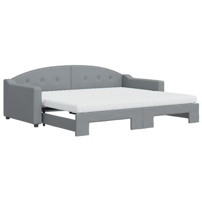 Daybed with trundle and mattresses - 80x200 cm - Sensuri Maison