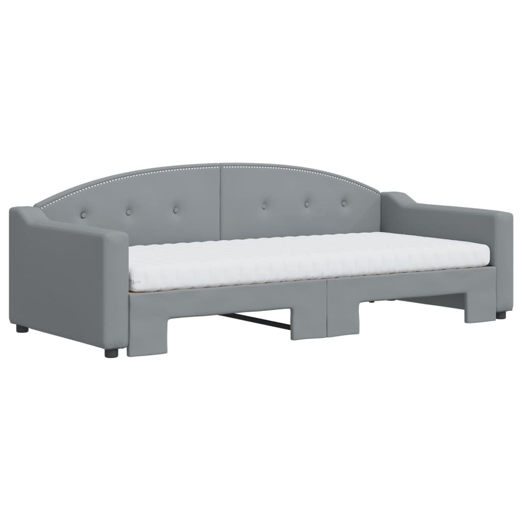 Daybed with trundle and mattresses - 80x200 cm - Sensuri Maison