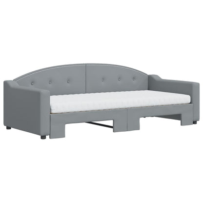 Daybed with trundle and mattresses - 80x200 cm - Sensuri Maison