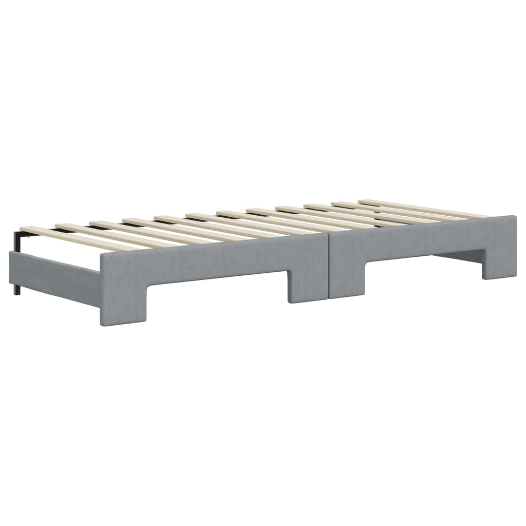 Daybed with trundle and mattresses - 80x200 cm - Sensuri Maison