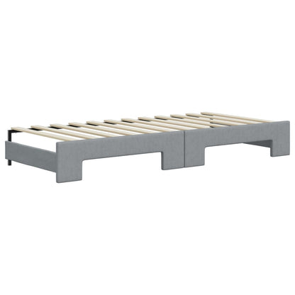 Daybed with trundle and mattresses - 80x200 cm - Sensuri Maison