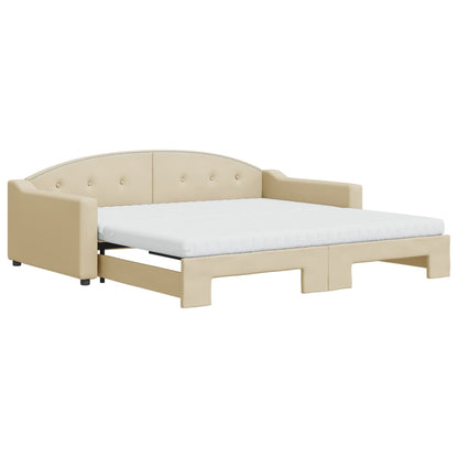 Lit de jour avec gigogne et matelas  80x200 cm tissu - Imagem 14