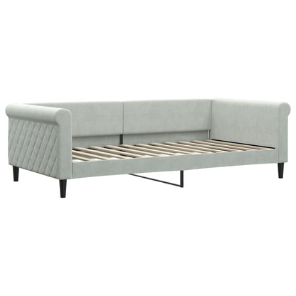 Lit de jour avec lit gigogne et matelas - 80x200 cm - Sensuri Maison