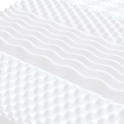 Lit de jour avec lit gigogne et matelas - 80x200 cm - Sensuri Maison