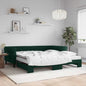 Lit de jour avec lit gigogne et matelas - 80x200 cm - Sensuri Maison