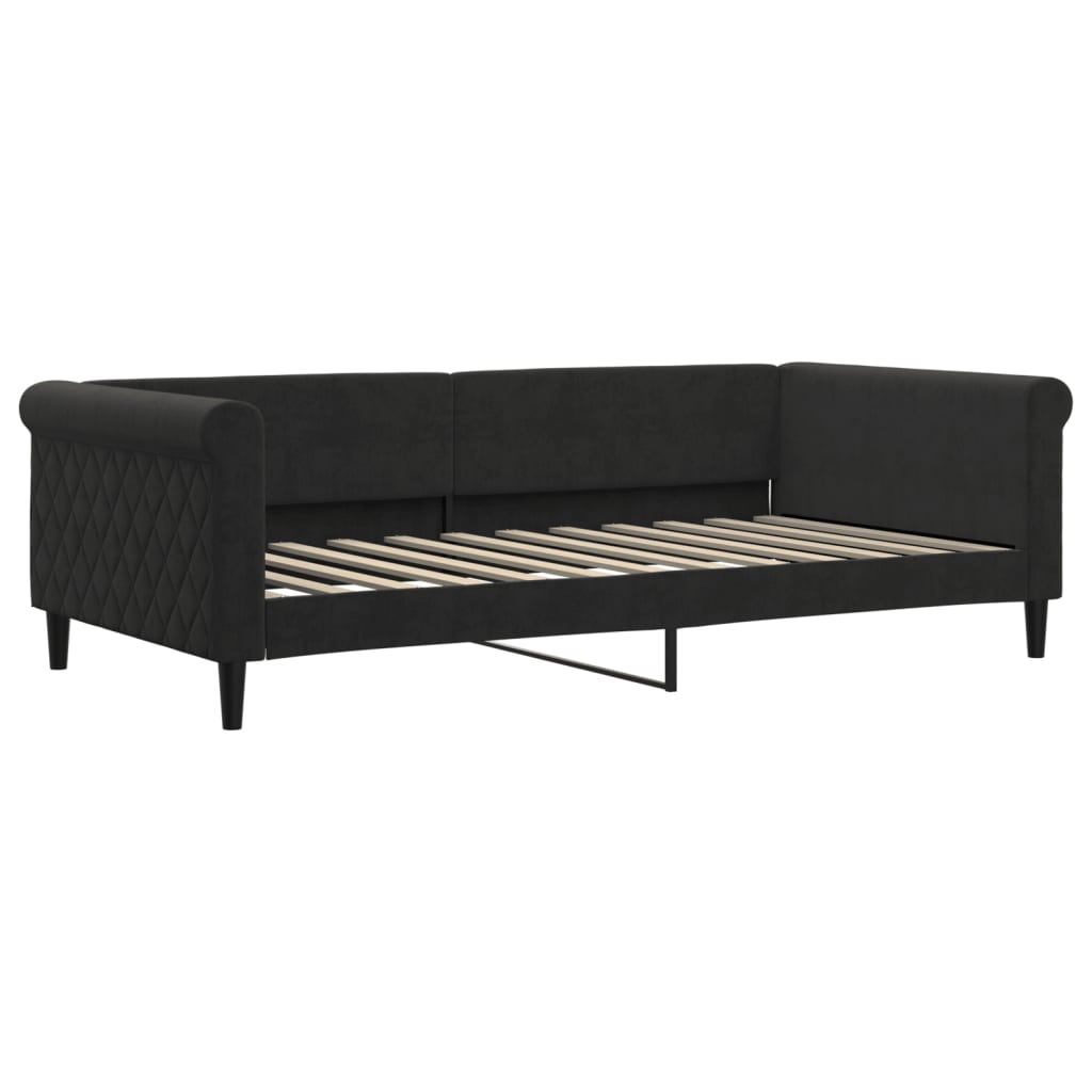 Lit de jour avec lit gigogne et matelas - 80x200 cm - Sensuri Maison