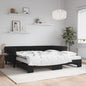 Lit de jour avec lit gigogne et matelas - 80x200 cm - Sensuri Maison