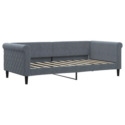 Lit de jour avec lit gigogne et matelas - 80x200 cm - Sensuri Maison