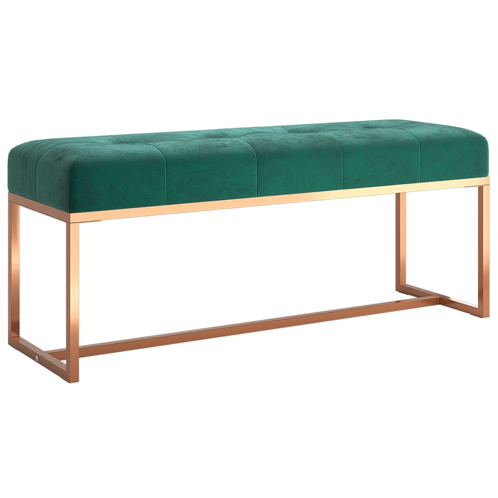 Banc  110x36x45 cm Velours - Imagem 14