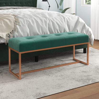 Banc  110x36x45 cm Velours - Imagem 13